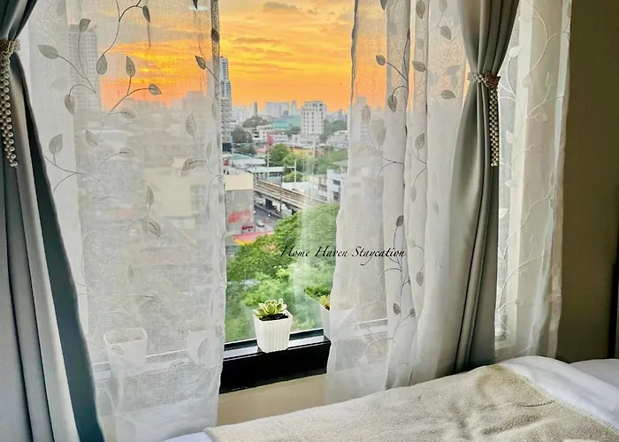 Haven Cubao Staycation Near Malls Apartment *
